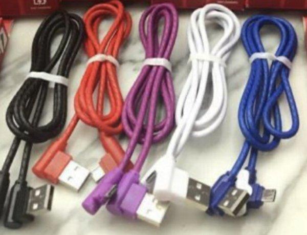 Jual Data Cables Game Charger L 90 Derajat Micro Usb New Kabel