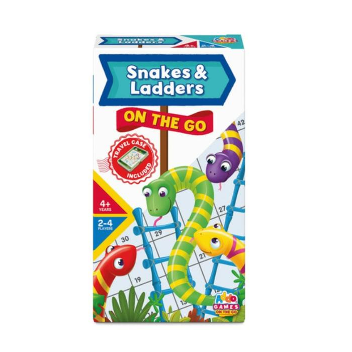 Gambar Addo Games Travel On The Go - Mainan Board Game Anak Keluarga - Snake & Ladders dari Mothercare Indonesia undefined Tokopedia