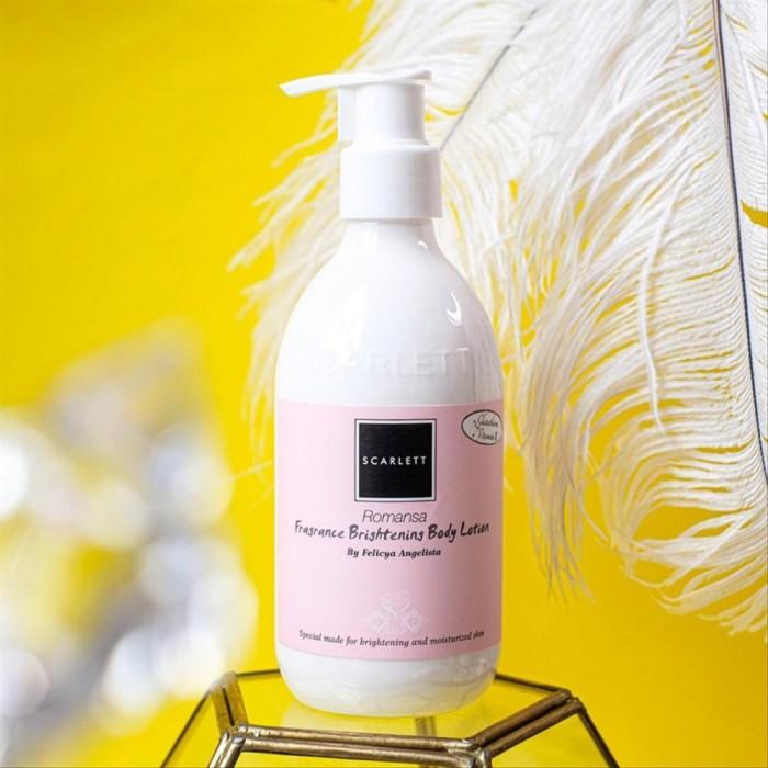 Gambar Scarlett whitening body lotion brightening body lotion charming romansa hand body lotion scarlett - RMNSABODYLOTION dari Gisyan store undefined Tokopedia