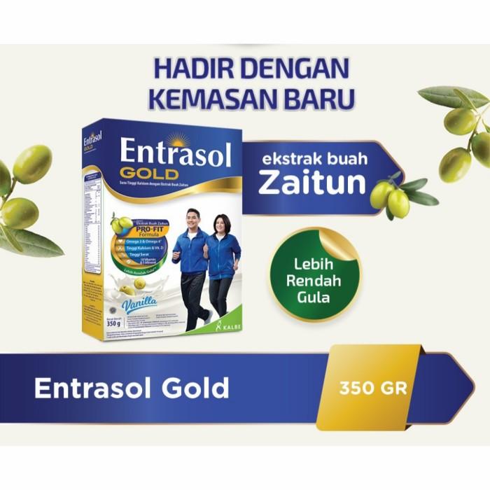 Gambar Entrasol Gold Vanila 350 G Susu Nutrisi Lansia Berkualitas dari Nosh Nook undefined Tokopedia