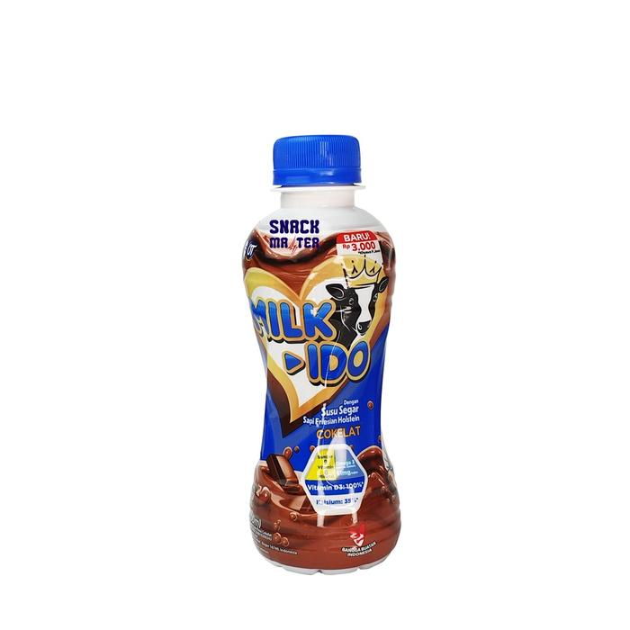 Gambar Milkido Susu Segar Botol - Netto 200 ml - Cokelat dari Djajan Doeloe undefined 3 Tokopedia