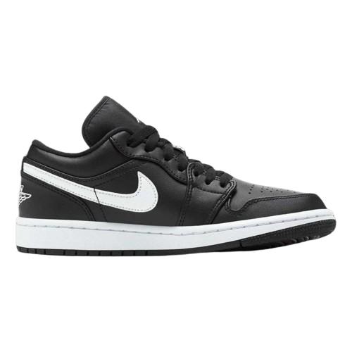 Promo Sepatu Nike Air Jordan Low Black White Sneakers pria
