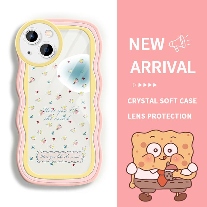 Gambar Case For OPPO A7 A7n A71 2017 2018 A72 A74 4G A74 5G A76 A77 4G A77s A78 4G A78 5G A7x A8 A83 Silikon Camera Lens Protection Stacking Soft Case Murah  Colorful Flower Simple Fresh - Style3, OPPO A74 4G dari parabatokoresmi undefined Tokopedia