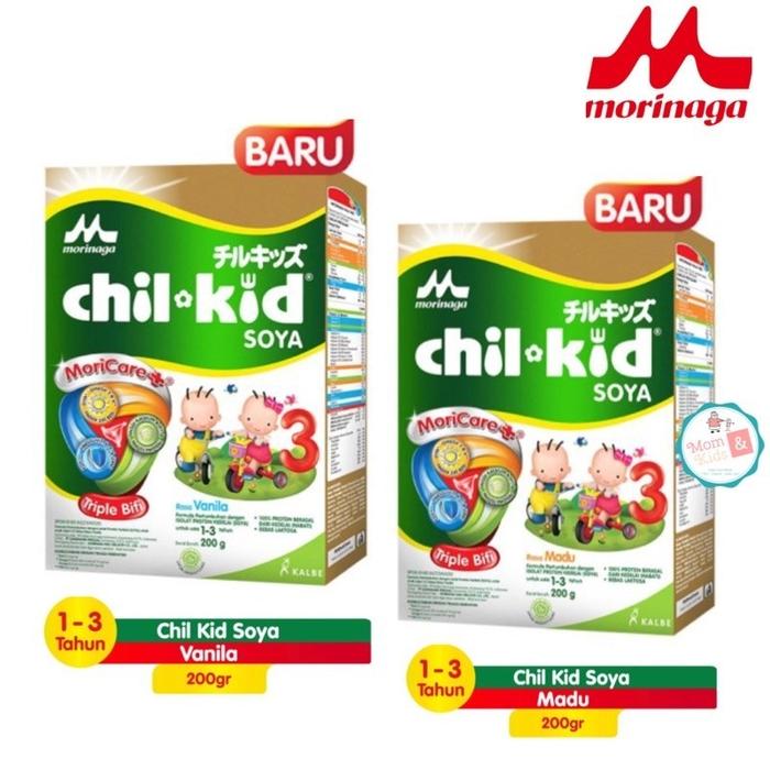 Gambar Mornaga Chil Kid Soya 200gr - Triple Bifi Usia 1-3 Tahun - Vanilla dari Restu Surabaya undefined Tokopedia