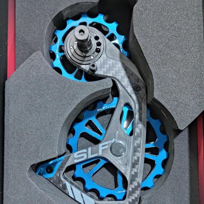 Gambar Ospw Slf Motion Evo Speed System Black - For Shimano Ultegra Dura-Ace - Blue dari angkasaBerkah undefined Tokopedia