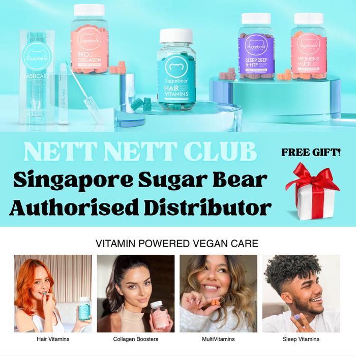 Gambar NEWNEW 74 Gummies Sugarbearhair - Hair Vitamins Supplement 37 Days Supply - Sugar Bear Hair / SugarBear Hair - 1x SB Sleep 60p dari Edwin Storer undefined Tokopedia