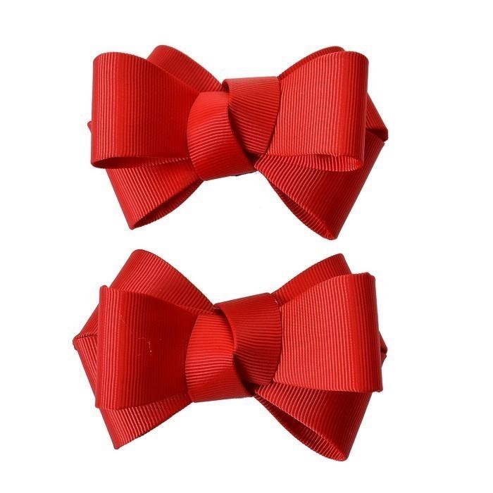 Gambar 2pcs Hiasan Sepatu Aplikasi Pita Bow Warna Aksesoris Pita Sepatu Cewek - Merah*2pcs dari Gula Jawa0601 undefined Tokopedia