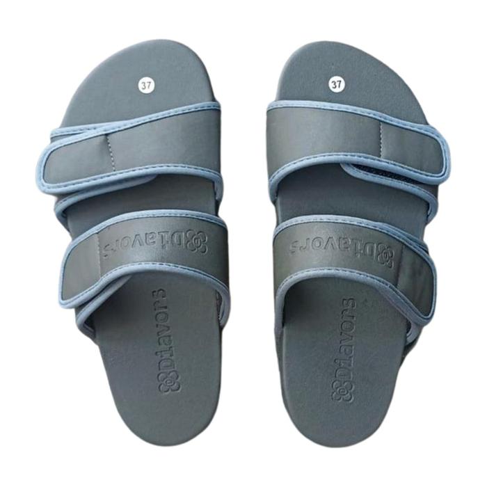 Gambar Sandal Diabetes - Diavors - Pria Wanita - Model Tali 2 - Tahan Air - Anti Slip - Bantalan Empuk - Cegah Kapalan Sendal Karet Jepit - Abu Abu, 36 dari dansstor2 undefined Tokopedia
