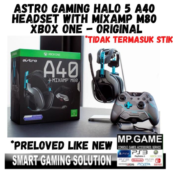 Jual Headset Astro Gaming Halo A40 Headset With Mixamp M80 Xbox