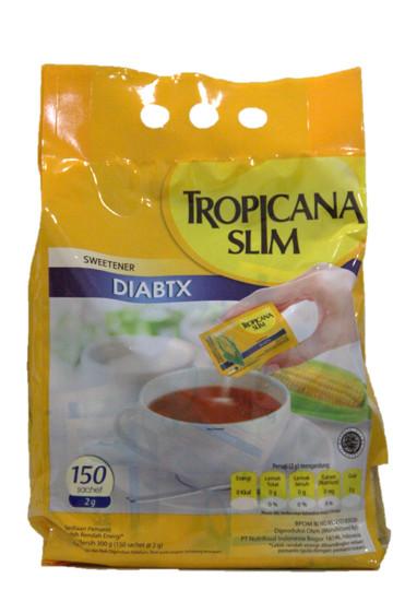 Gambar TROPICANA SLIM STEVIA SWEETENER (100 PCS) - Diabtx 150S dari Sun Loly undefined Tokopedia
