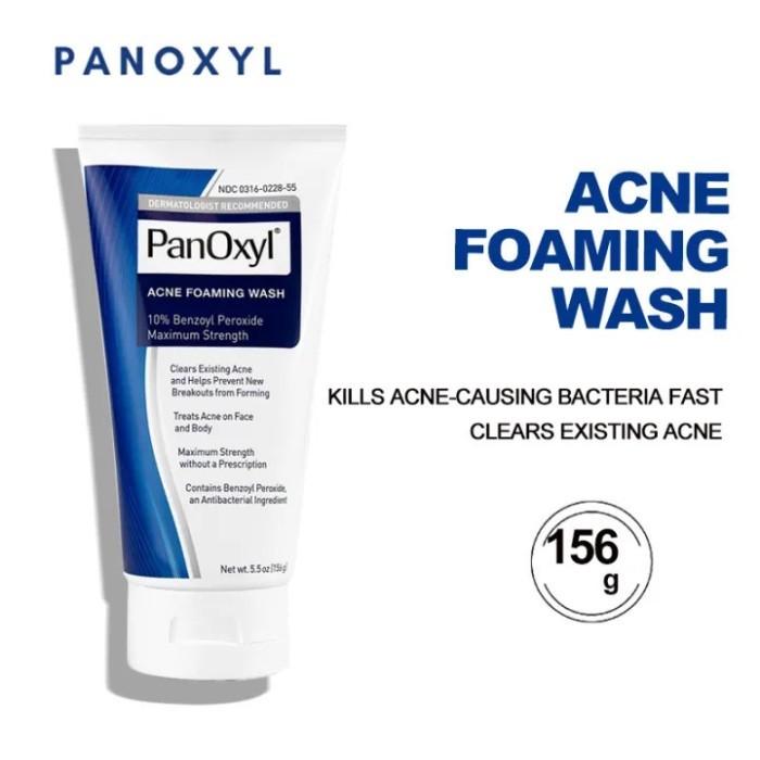 Gambar TERLARIS PANOXYL ACNE FOAMING WASH 10% ACNE CREAMY WASH BENZOYL PEROXIDE FACIAL CLEANSER SKIN BODY CARE 156GR MURAH - 156g dari bebek987 undefined Tokopedia