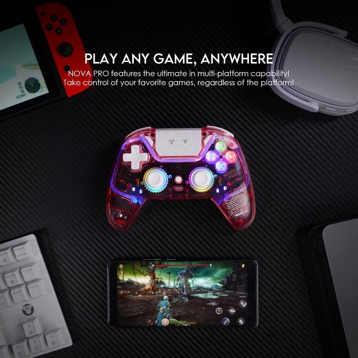 Gambar Fantech Nova Pro Wgp14 V2 Wgp-14 Wireless Gamepad Controller Joystick For Pc/Windows/Android/Ps4 Original - Nova Pro Pink dari kaneisyeonmunhee undefined Tokopedia