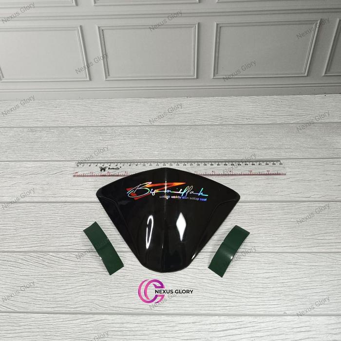 Gambar VISOR BEAT FI ESP LOGO SERIES VISOR VARIASI BEAT ESP 2014-2015 WINDSHIELD BEAT KACA DEPAN BEAT FI AKSESORIS MOTOR BEAT NEW MODIFIKASI HONDA BEAT KEREN TERBARU 2023 NEXUS GLORY - BISMILLAH HOLO dari nawangknalpot undefined Tokopedia