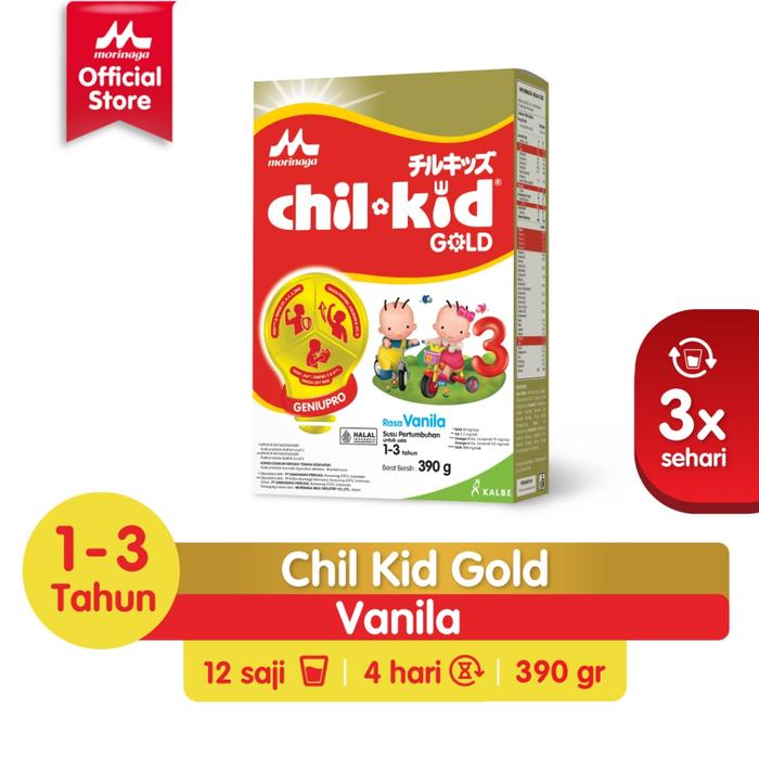 Gambar Morinaga Chil Kid Gold 390gram - Susu Formula Pertumbuhan Anak Usia (1-3 Tahun) - Madu dari Kencana Swalayan_NEW undefined 5 Tokopedia