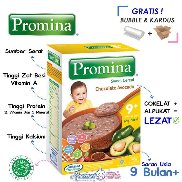 Gambar GASSS| PROMINA Sweet Cereal Chocolate Avocado 100 gr Bubur Bayi Instant 9+ dari YUSUFSHOP9877 undefined Tokopedia