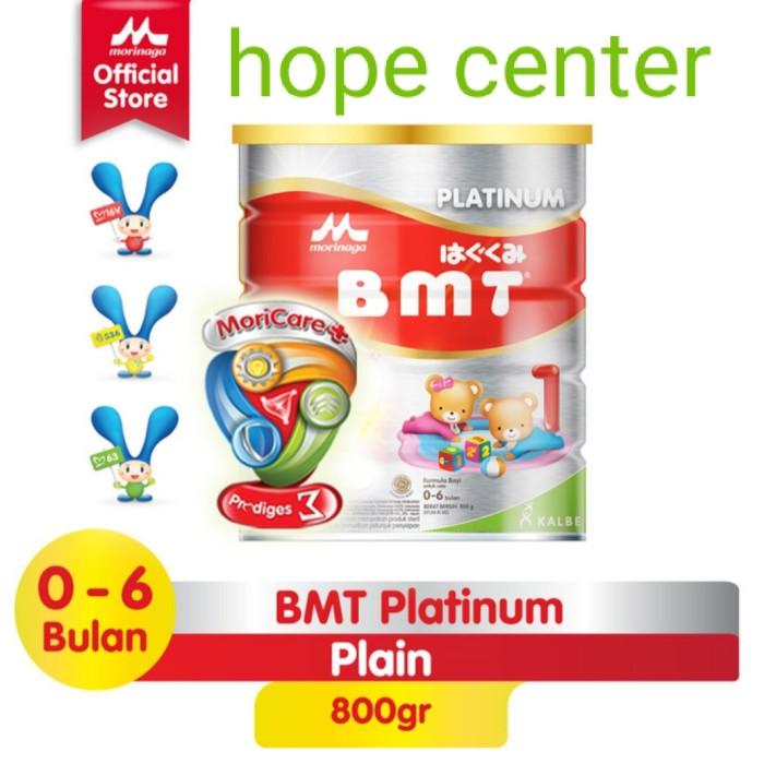 Gambar NEW PRODUCT BMT PLATINUM 800 GRAM SUSU MORINAGA TAHAP1 0-6 BULAN KALENG 800G dari Sukawati. undefined Tokopedia