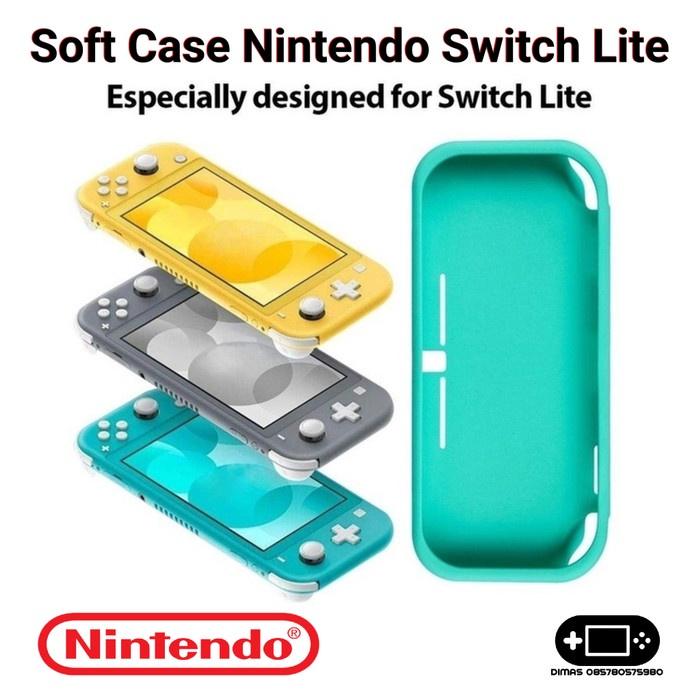 New Gaming Aksesoris Game Console Soft Case Silikon Kondom Casing Nintendo  Switch Lite Tosca