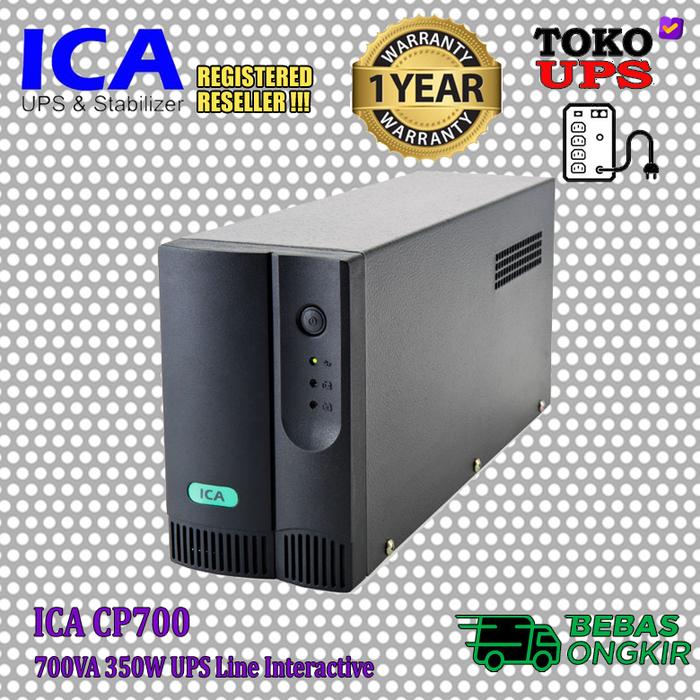 Gambar UPS UPS ICA CP700 CP 700 700VA 350 Watt - Bubble dari muhibastore undefined Tokopedia