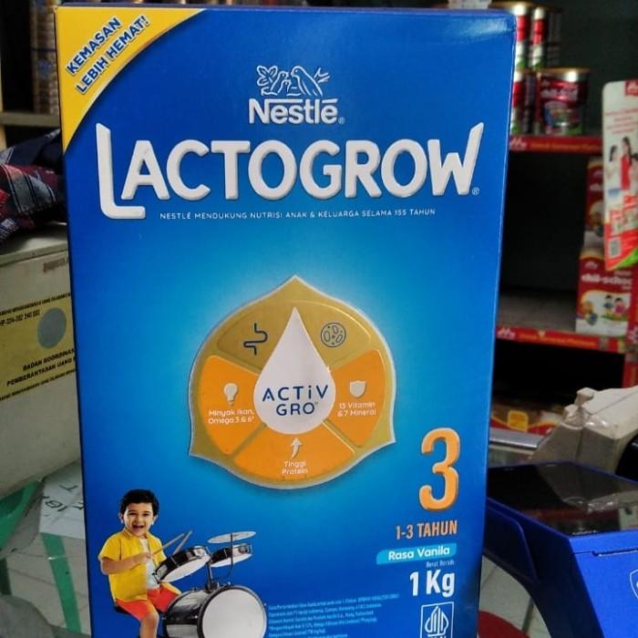 Gambar Lactogrow 3 Vanila 1Kg Fresh Stok dari by ORILIA undefined Tokopedia