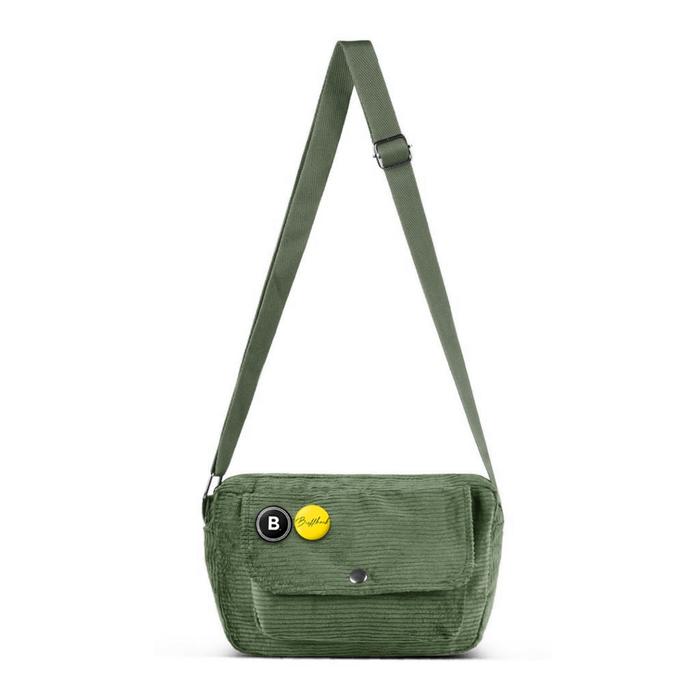 Gambar Tas Selempang Buffback Yoji | Slingbag Corduroy | FREE BROS - Hijau dari Buffback Shop undefined Tokopedia