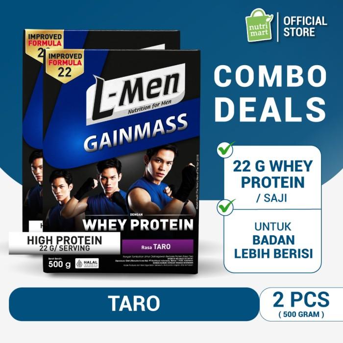 Gambar Twin Pack: L-Men Gain Mass Taro 500gr - Suplemen Olahraga dari Doremi_ undefined Tokopedia