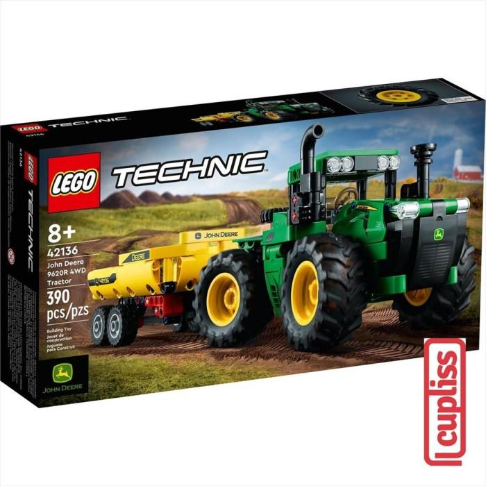 Gambar LEGO Technic 42136 John Deere 9620R 4WD Tractor dari xnametag undefined Tokopedia