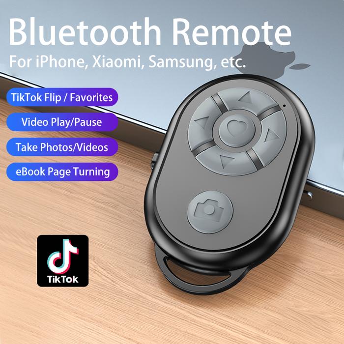 Jual Bluetooth Remote for iPhone Xiaomi Redmi Samsung Mobile Phone