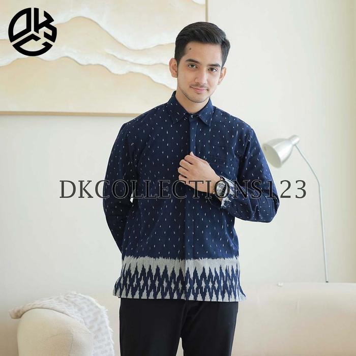 Gambar Set family, baju sarimbit keluarga, couple tenun yaya dress motif lavieenbluu, couple baju kondangan, sarimbit keluarga baju lebaran, kemeja tenun ethnic, kemeja kerja tenun, kemeja dewasa tenun, dress kondangan, gamis pesta tenun troso - Kemeja Dws Pjg, S dari dk.collections123 undefined Tokopedia
