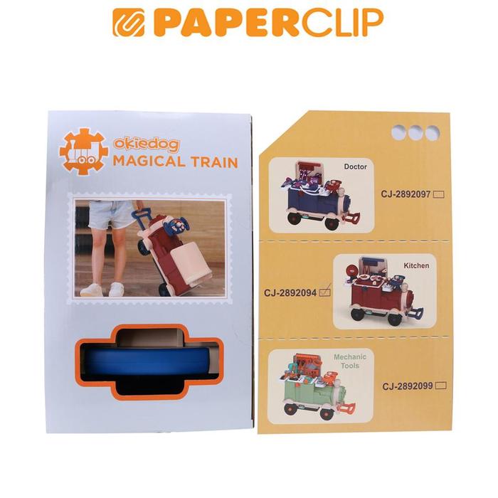 Gambar MAINAN ANAK OKIEDOG MAGICAL TRAIN CJ - 2892094 KITCHEN dari Paperclip Indonesia undefined Tokopedia