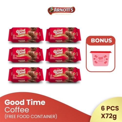 Gambar ready Good Time Cookies Coffee 6pcs FREE Food Container dari rabbit-black undefined Tokopedia