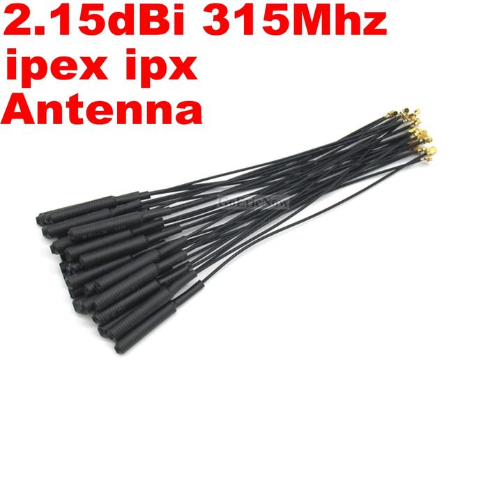 Gambar 50 Pcs  RF Coaxial 2.15dBi 315Mhz ipex ipx built-in Remote control | alarm | energy monitoring Spring sheathed antenna connector dari Brandsure Store undefined Tokopedia