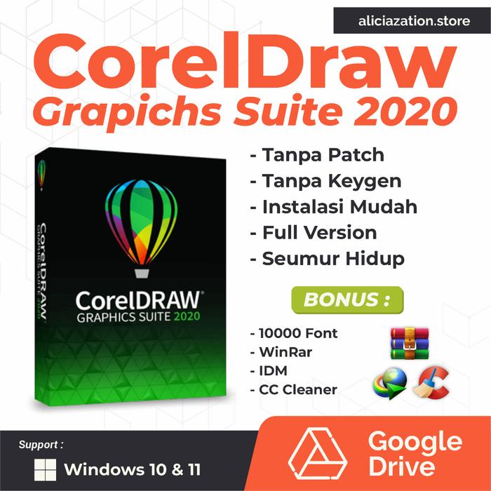 Gambar Bisa Flasdisk Design Coreldraw 2020 Full Version + Bonus Usb Vcd dari MARTIN ZX .Corp undefined Tokopedia