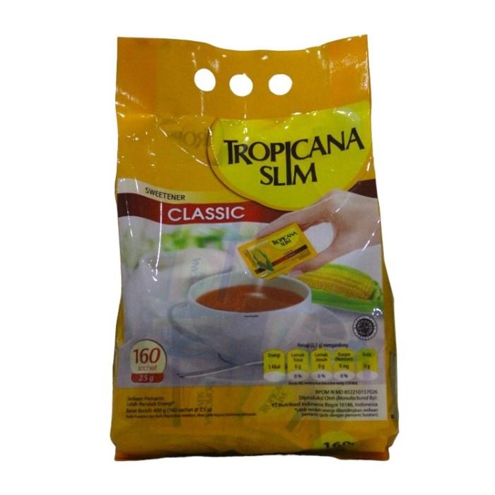 Gambar AD15 Tropicana Slim Sweetener Classic (160 pcs) - Classic 160 Sac dari unggul_22 undefined Tokopedia