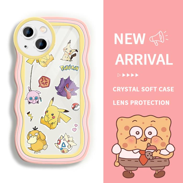 Gambar Case Hp For Tecno Spark Go 2020 Spark 4 5 Pro 6 Go 8C 10 4G 10C Go 2022 2023 Camon 12 15 Air 16 S Pop 7 Pro Pova 5 Neo 2 Silicone Soft Bumper Stacking Phone Case   Cute Pikachu cartoon - Style3, Tecno Spark 10C dari parabatokoresmi undefined Tokopedia