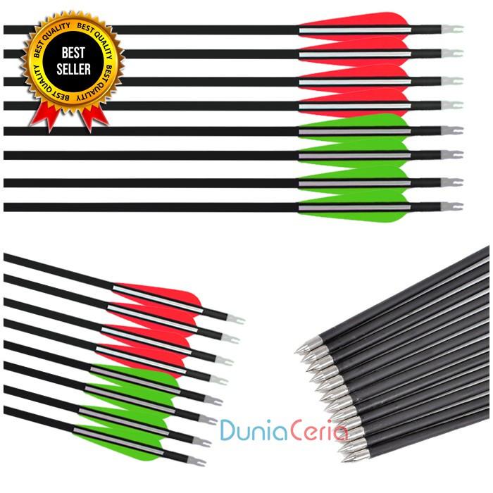 Gambar Anak Panah Arrow Musen 6mm Spine 500 Carbon Fiber MSTJ-42BS - Blue White dari Satrio Club undefined Tokopedia