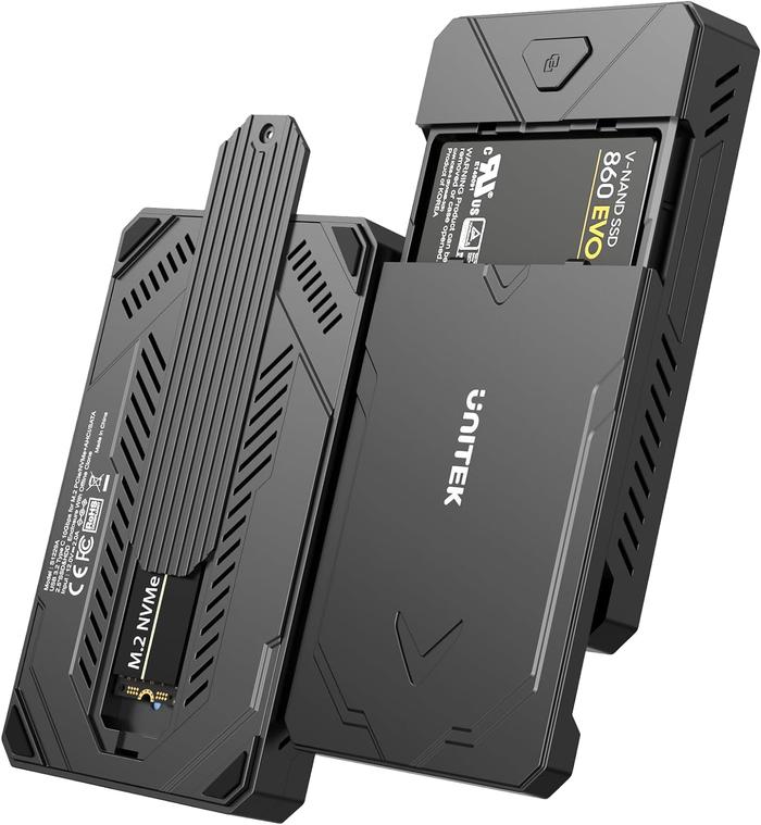 Jual selamat datang Unitek M2 NVMe SSD Enclosure SATA to USB C