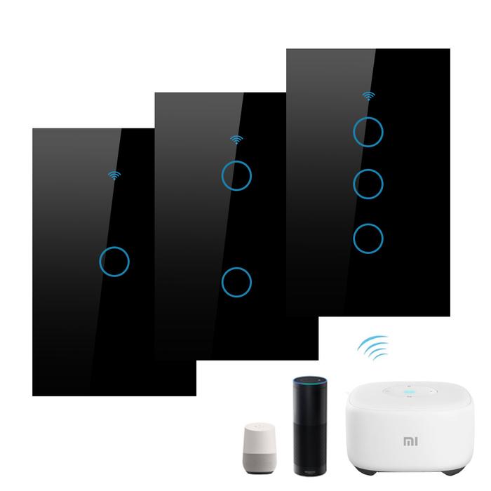 Jual Wi-Fi Light Switch Wireless Wall Switches For Android IOS