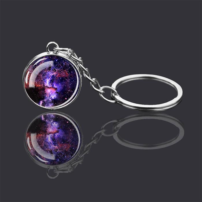 Jual GANTUNGAN KUNCI Solar System Planets Keychain Moonlit Night