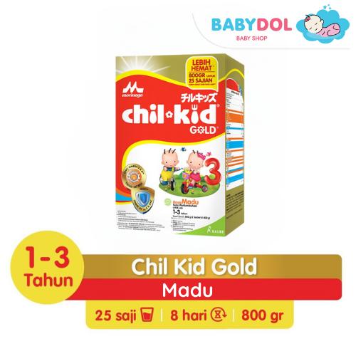 Gambar BABYDOL Morinaga Chil Kid Gold 800Gr Susu Formula Anak 1-3 Tahun - Madu dari Babydol Official Store undefined Tokopedia