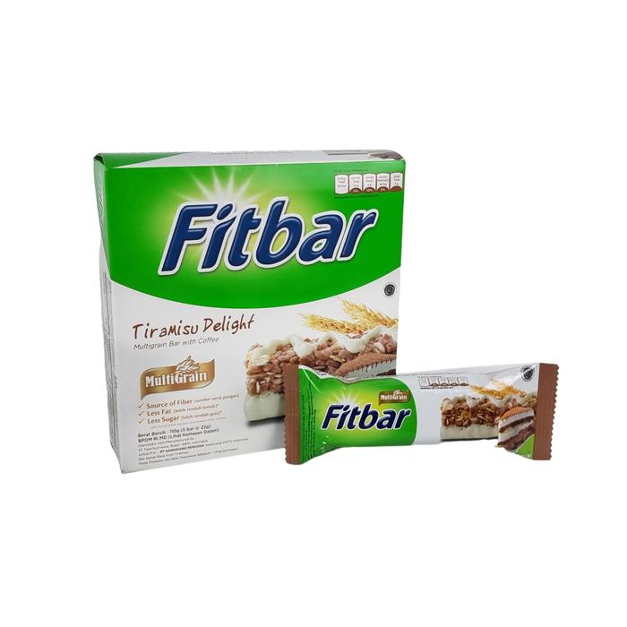 Gambar ENAKK!!! Fitbar BOX Multigrain Sereal Bar - Netto 22gr x 5 pcs - BOX - Tiramisu dari ilyoung undefined Tokopedia