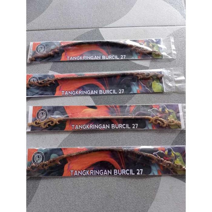 Gambar TANGKRINGAN UKIR SANGKAR HELOPED TANGGUNG DIAMETER 27 CM LENGKUNG DAN DATAR UNTUK BURUNG KECIL PLECI KONIN SOGON GLATIK ROBIN KOLIBRI PRENJAK - DRAGON LRS 27CM dari RUDIJAYABIRDSHOP undefined Tokopedia