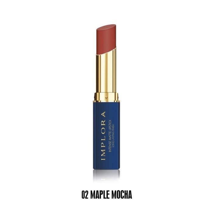 Gambar Implora Lipstick Intense Matte - 02 Maple Moca dari Miracleskin.id undefined Tokopedia