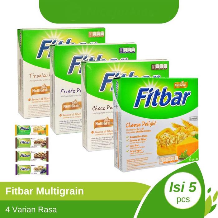 Gambar ENAKK!!! FITBAR Snack Multigrain Cemilan Rendah Kalori Baik Untuk Diet dari ilyoung undefined Tokopedia