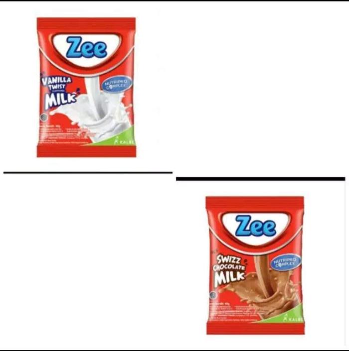 Gambar ZEE RENCENG ISI 10 SACHET VANILA DAN COKLAT 38gr-Susu Bubuk Anak dari Zega Collection undefined Tokopedia
