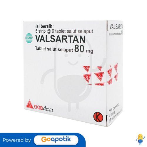 Gambar VALSARTAN OGB DEXA MEDICA 80 MG BOX 30 TABLET / HIPERTENSI dari Apotek HAR Farma by GoApotik undefined Tokopedia