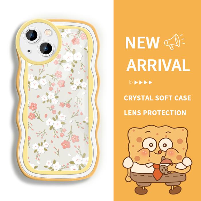 Gambar Case For OPPO A7 A7n A71 2017 2018 A72 A74 4G A74 5G A76 A77 4G A77s A78 4G A78 5G A7x A8 A83 Silikon Camera Lens Protection Stacking Soft Case Murah Crushed Flower INS - Style5, OPPO A83 dari parabatokoresmi undefined Tokopedia