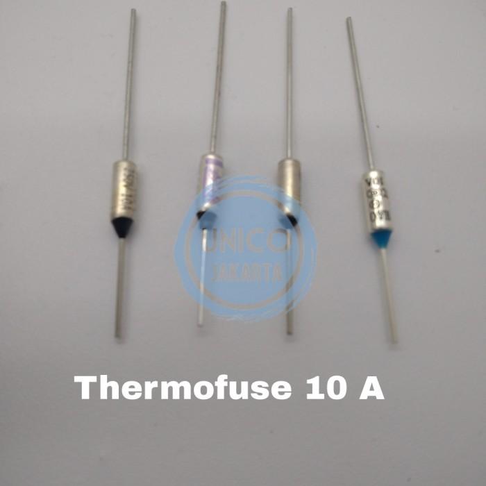 Gambar FUSE THERMAL THERMOFUSE 10A 250V 74°C - 180°C MAGIC COM SETRIKA DLL - 250°C dari Sparepart Jakarta undefined 2 Tokopedia