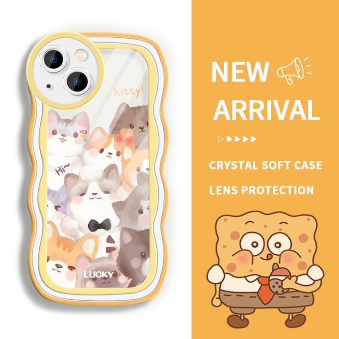 Gambar Case For OPPO A7 A7n A71 2017 2018 A72 A74 4G A74 5G A76 A77 4G A77s A78 4G A78 5G A7x A8 A83 Silikon Camera Lens Protection Stacking Soft Case Murah Cute Dog Cat Pet - Style5, OPPO A72 dari parabatokoresmi undefined Tokopedia