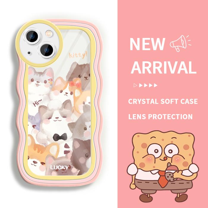 Gambar Case Hp For VIVO Y50 Y51 2020 Y51a Y53 Y53s 4G Y55 5G Y55s 2023 Y56 Y5s Y66 Y67 Y71 Y75 4G Y75 5G Y7s Protection Softcase HpCute Dog Cat Pet - Style3, VIVO Y56 dari parabatokoresmi undefined Tokopedia