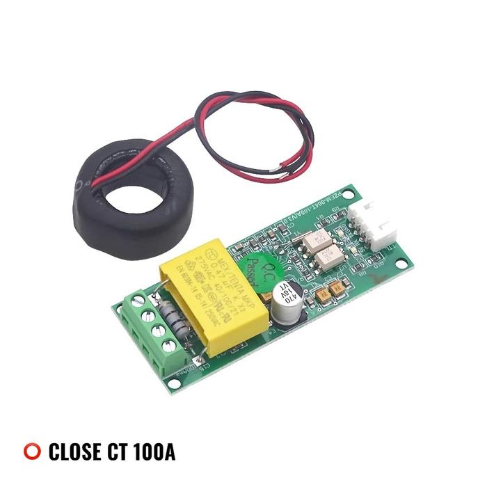 Gambar PZEM-004T Sensor Arus Tegangan AC Power Watt Meter 10A 100A TTL UART - Close CT 100A dari I2C Parts undefined Tokopedia